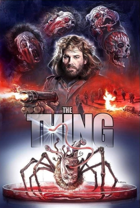 The Thing ไอ้ตัวเขมือบโลก (1982) Poster